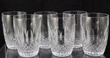 Set of 6 Waterford Cut Crystal Colleen 10 oz Flat Tumblers Old Gothic Mark