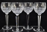 Set of 4 Waterford Cut Crystal Colleen Wine Hocks Old Gothic Mark