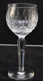 Set of 5 Waterford Cut Crystal Colleen 7 1/2 Inch Wine Hock Glasses
