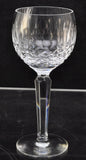 Waterford Cut Crystal Colleen 7 1/2 Inch Wine Hock Glass Slightly As Is