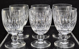 Set of 6 Waterford Cut Crystal Maureen 5 1/4 Inch Water Goblets